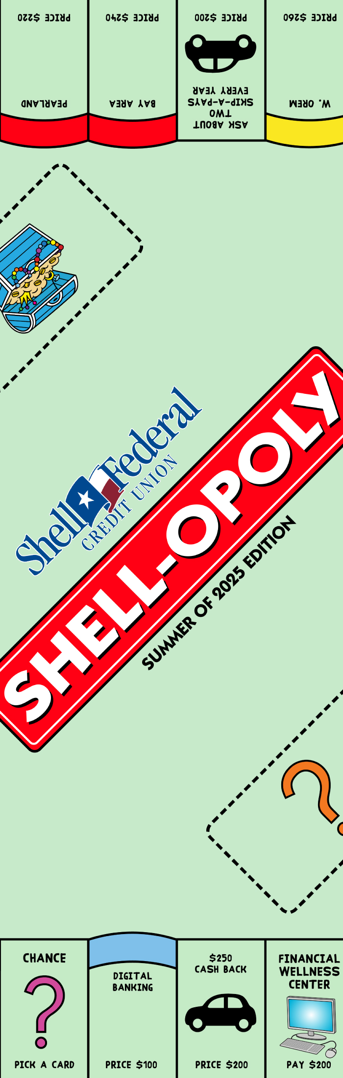 Shollopoly board
