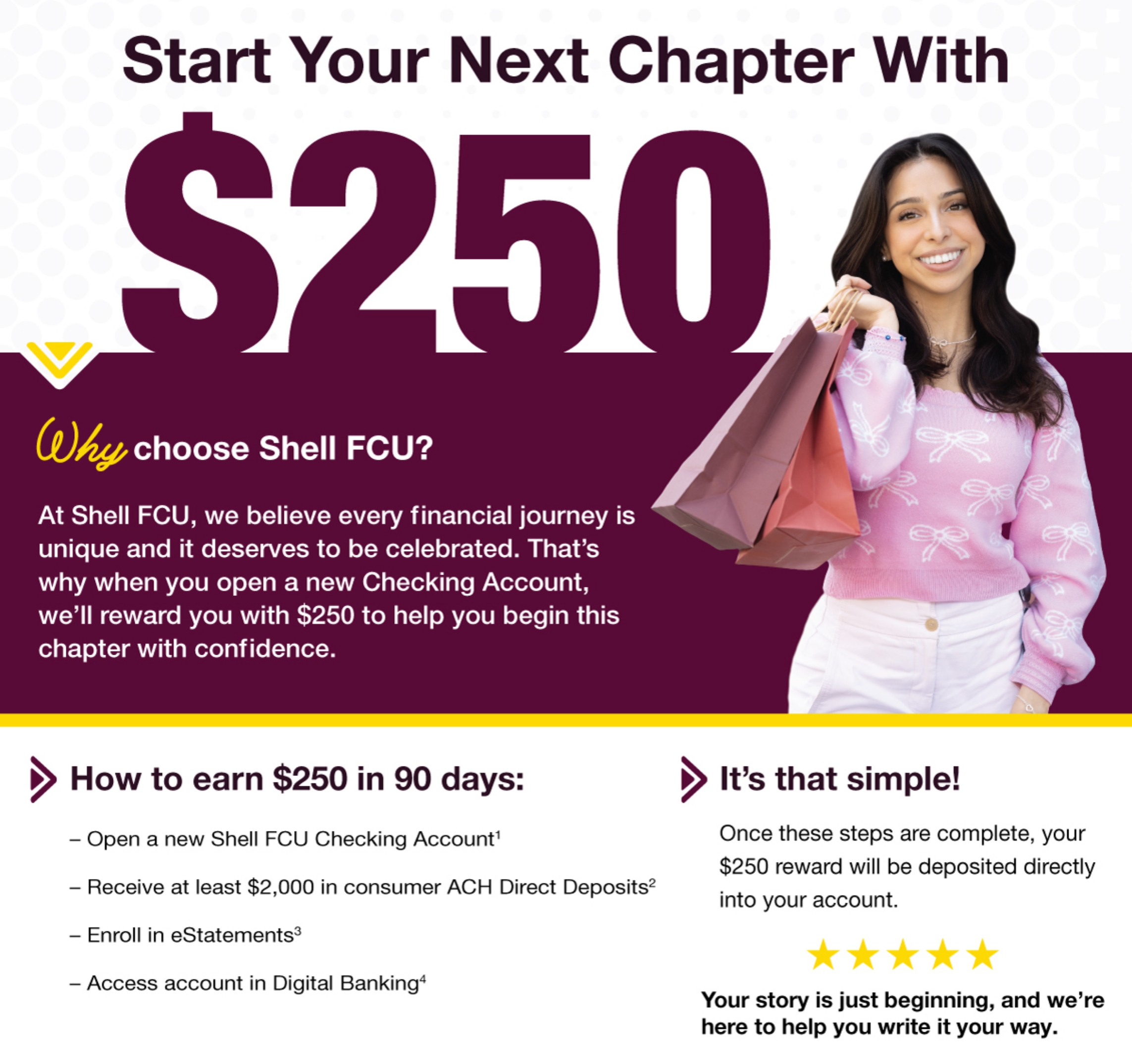 New Checking Promo Banner